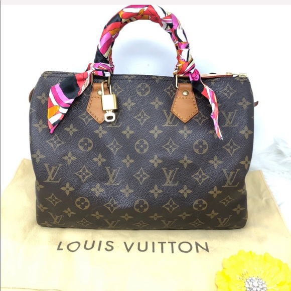 Louis Vuitton Handbags - Louis Vuitton Monogram Speedy 30